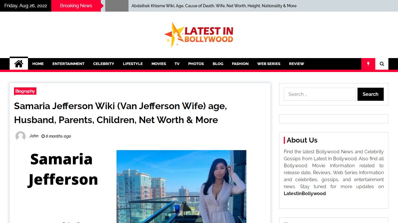 Samaria Jefferson Wiki (Van Jefferson Wife) Age, Husband, Parents ...